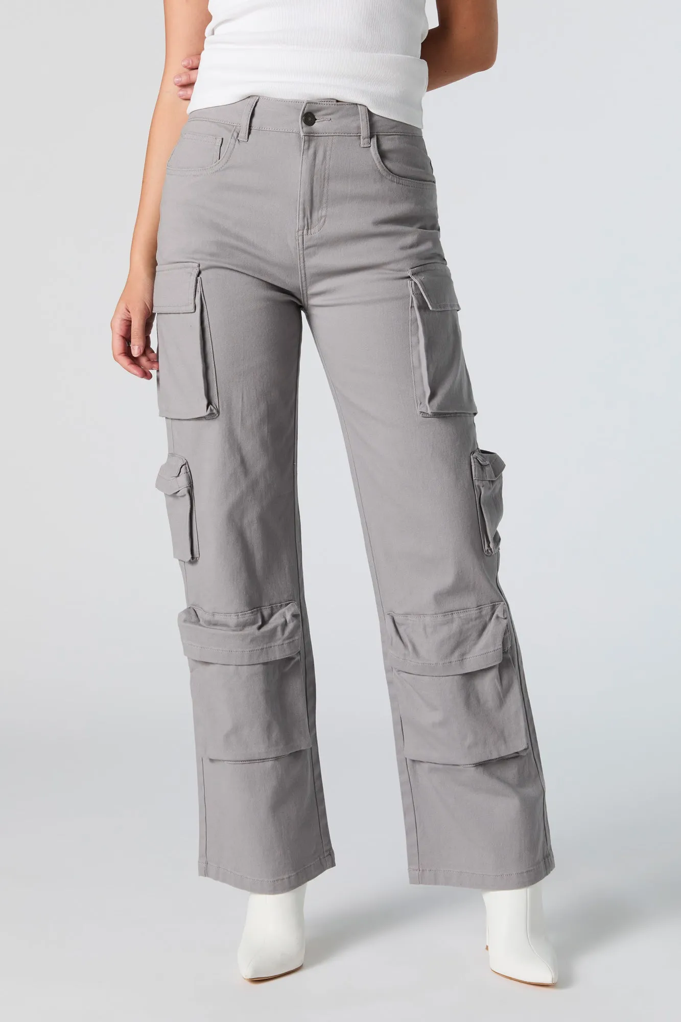 6 Pocket Straight Leg Cargo Pant