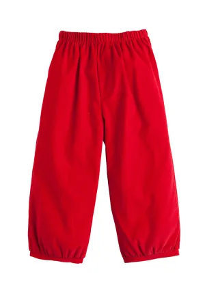 Banded Pant | Red Corduroy (12M, 18M, 24M)