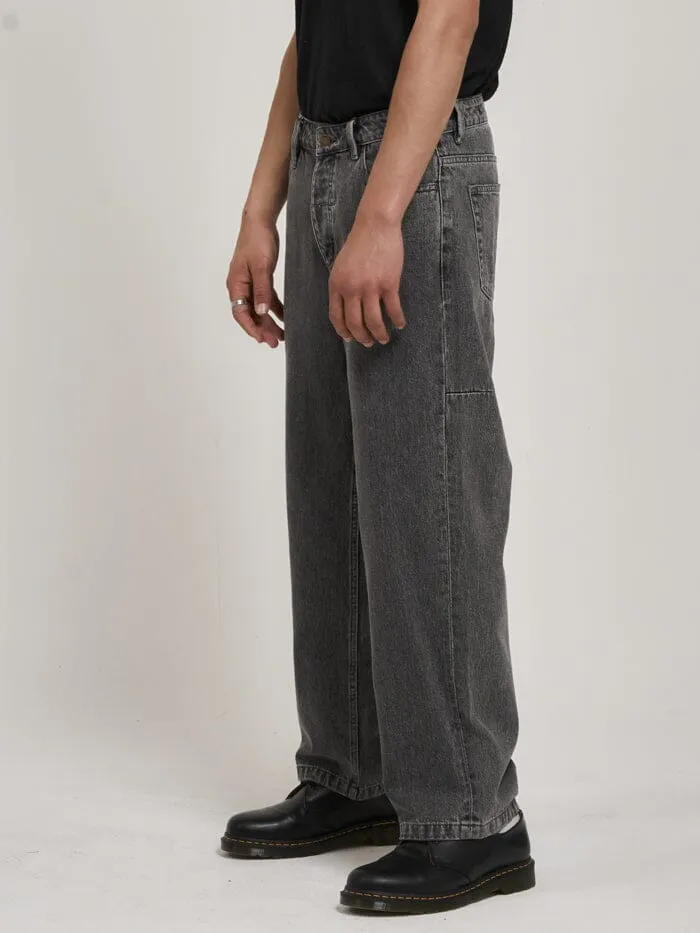 Big Slacker Denim Jean - Asphalt Grey