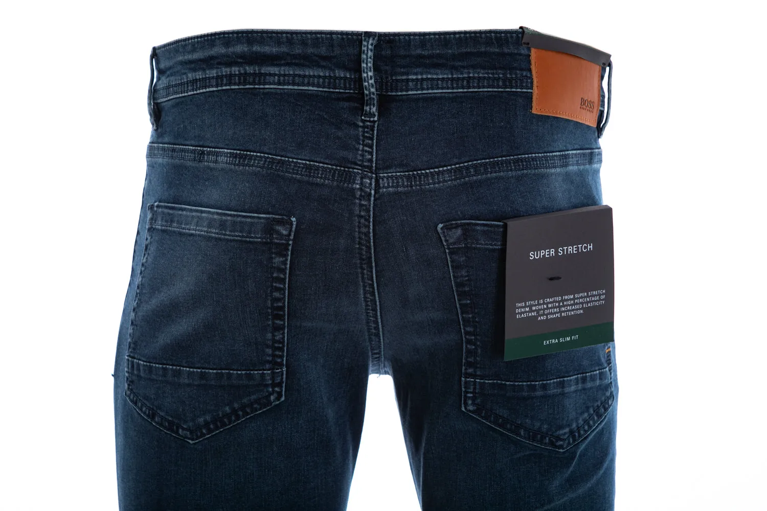 BOSS Charleston BC Jean in Dark Denim Stretch