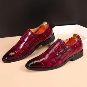 Breathable Men's All-match Business Plus Size Leather Shoes