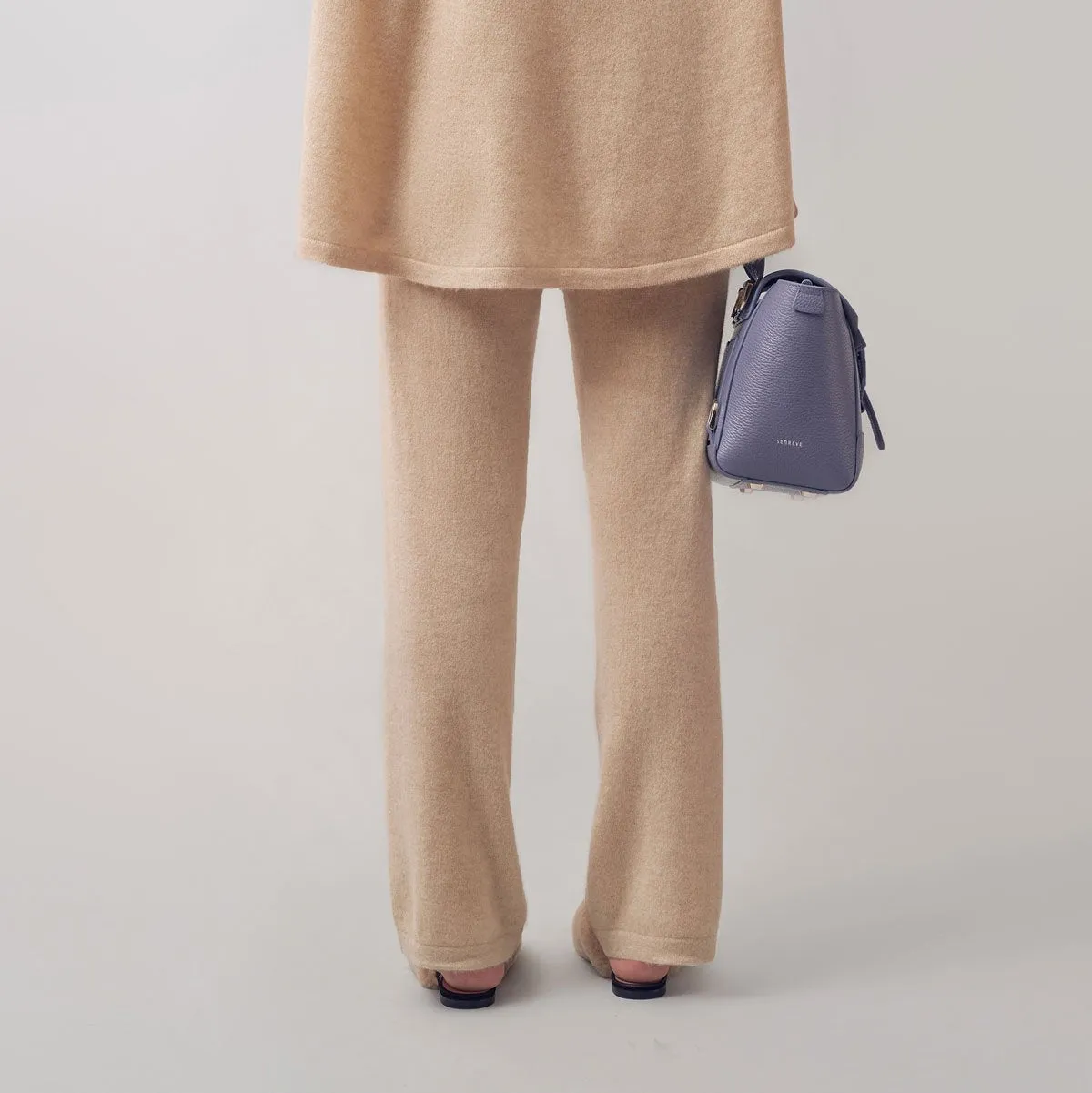 Cashmere Straight Leg Pant