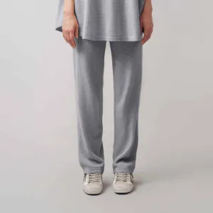 Cashmere Straight Leg Pant