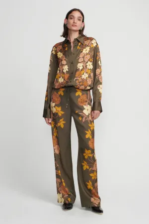 HANSEN & GRETEL - Justine Pant - Moss Floral