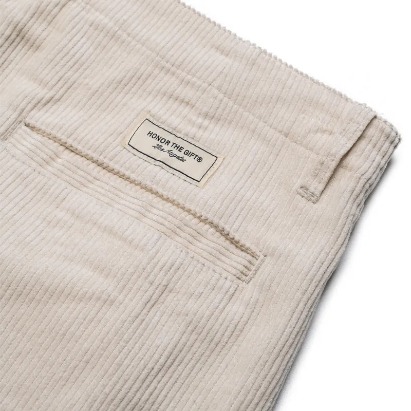 Honor The Gift Corduroy Trouser Pant - Bone