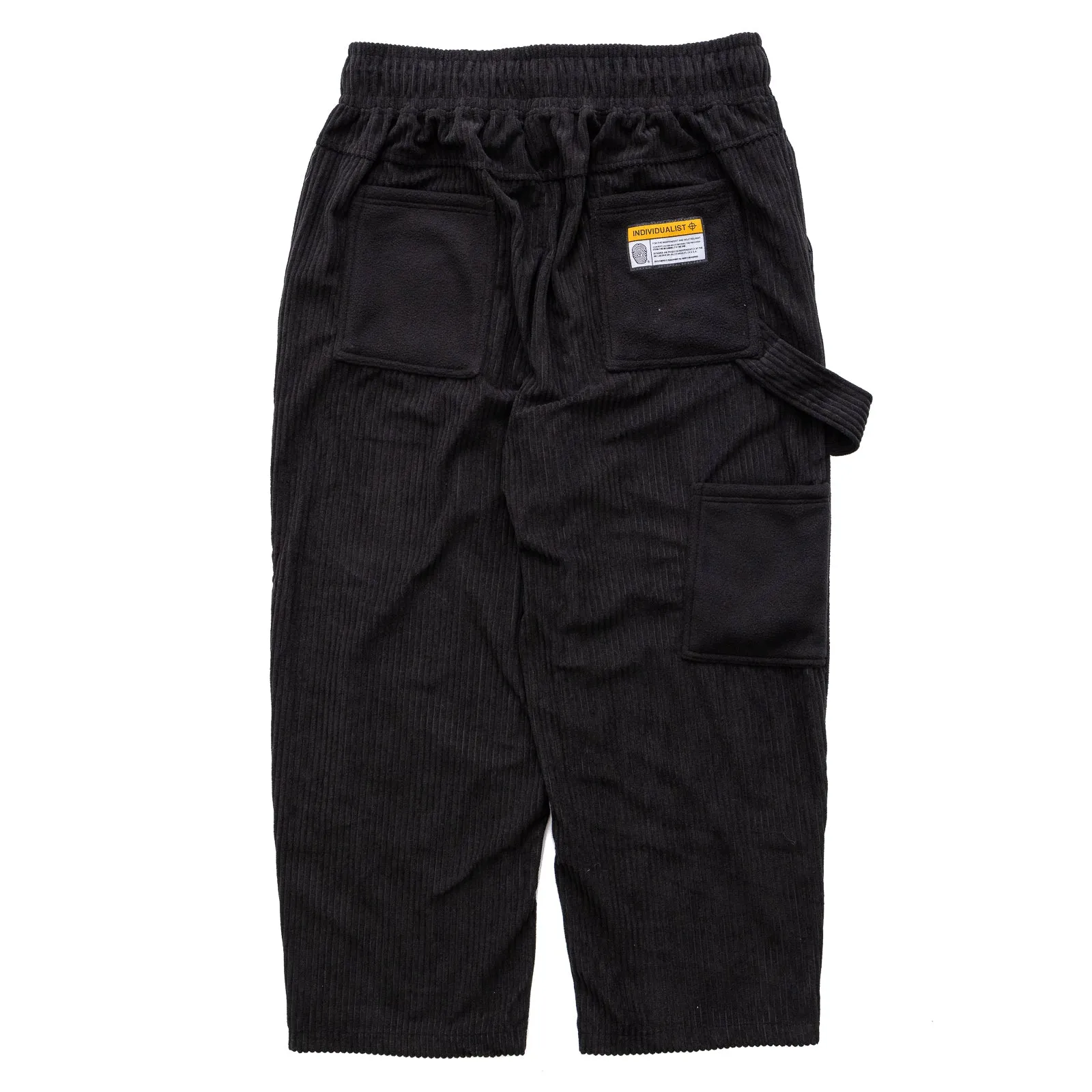 Indvlst Lab CORDUROY POLAR PANTS 'Black'