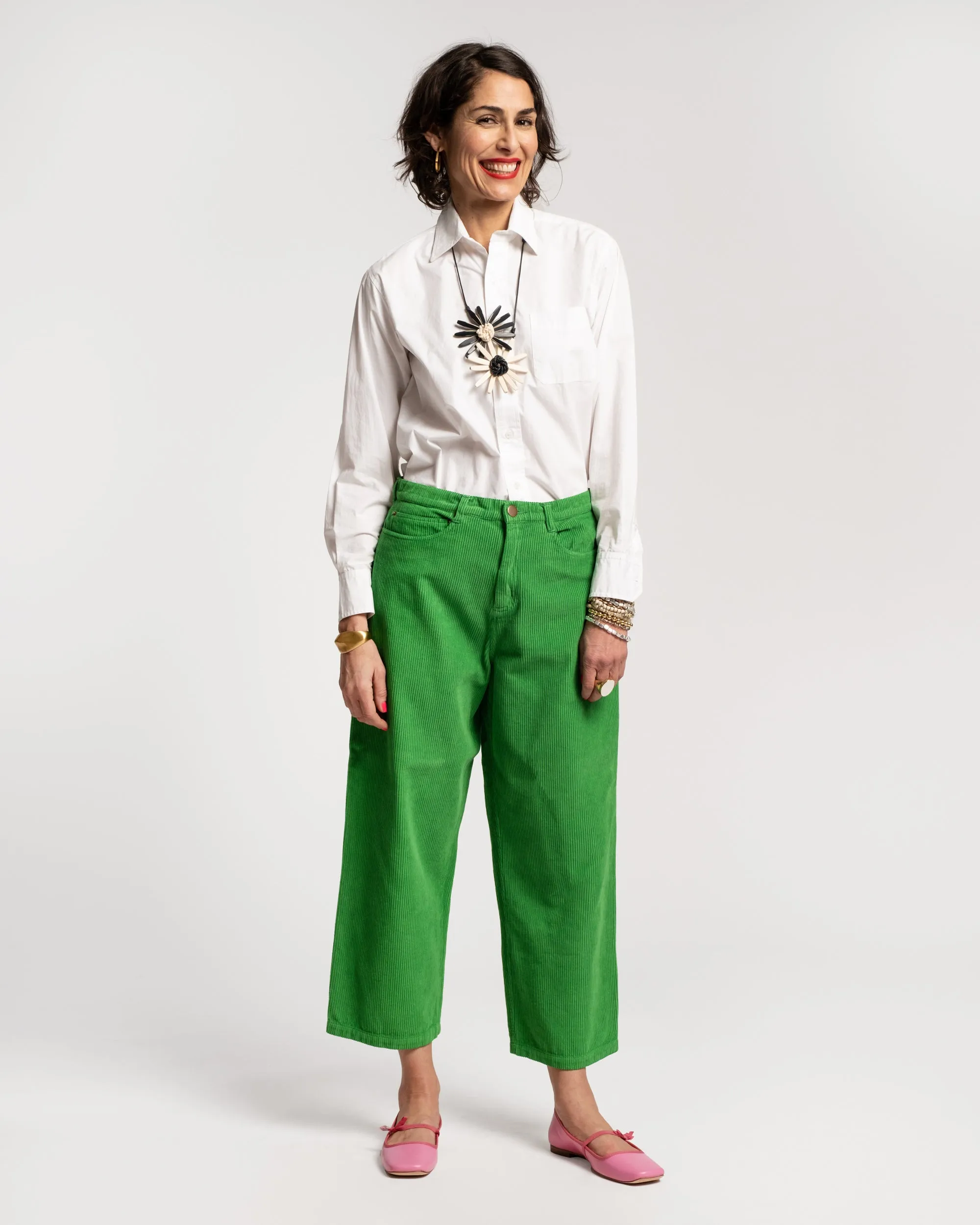 Jane Corduroy Pant Green