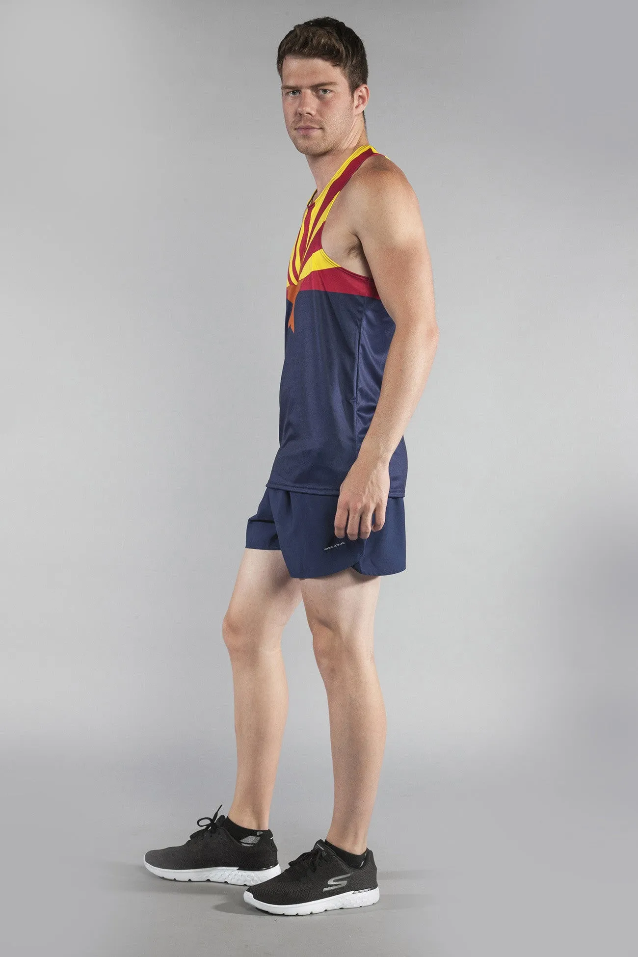 Men's Competitor Lite Printed Singlet [A-B] - Arizona