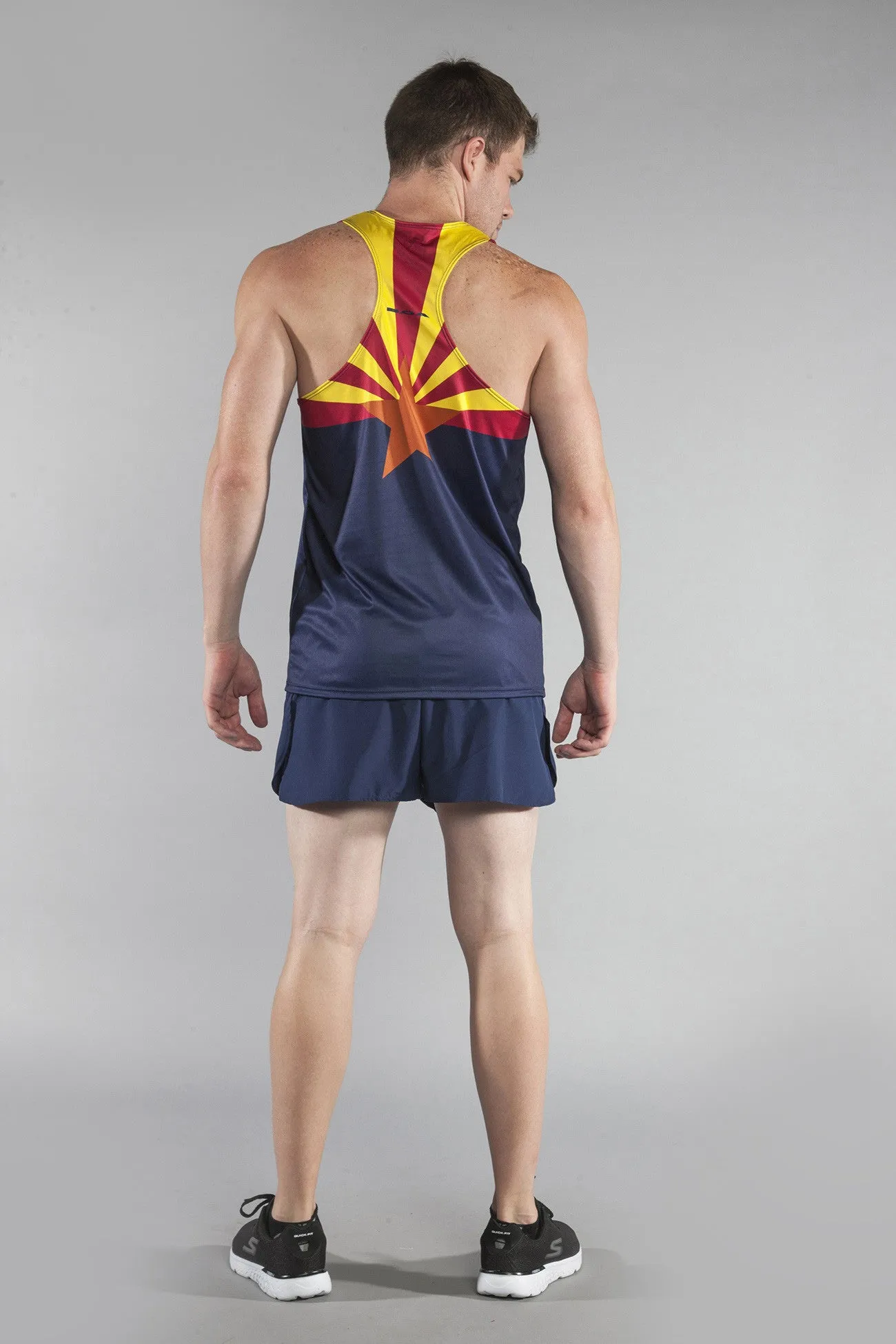 Men's Competitor Lite Printed Singlet [A-B] - Arizona