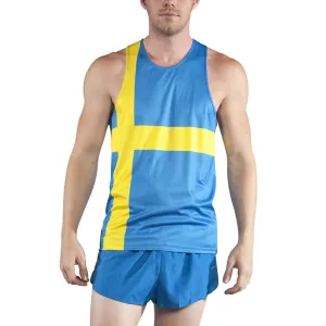 Men's Competitor Lite Printed Singlet [S-T] - Sweden