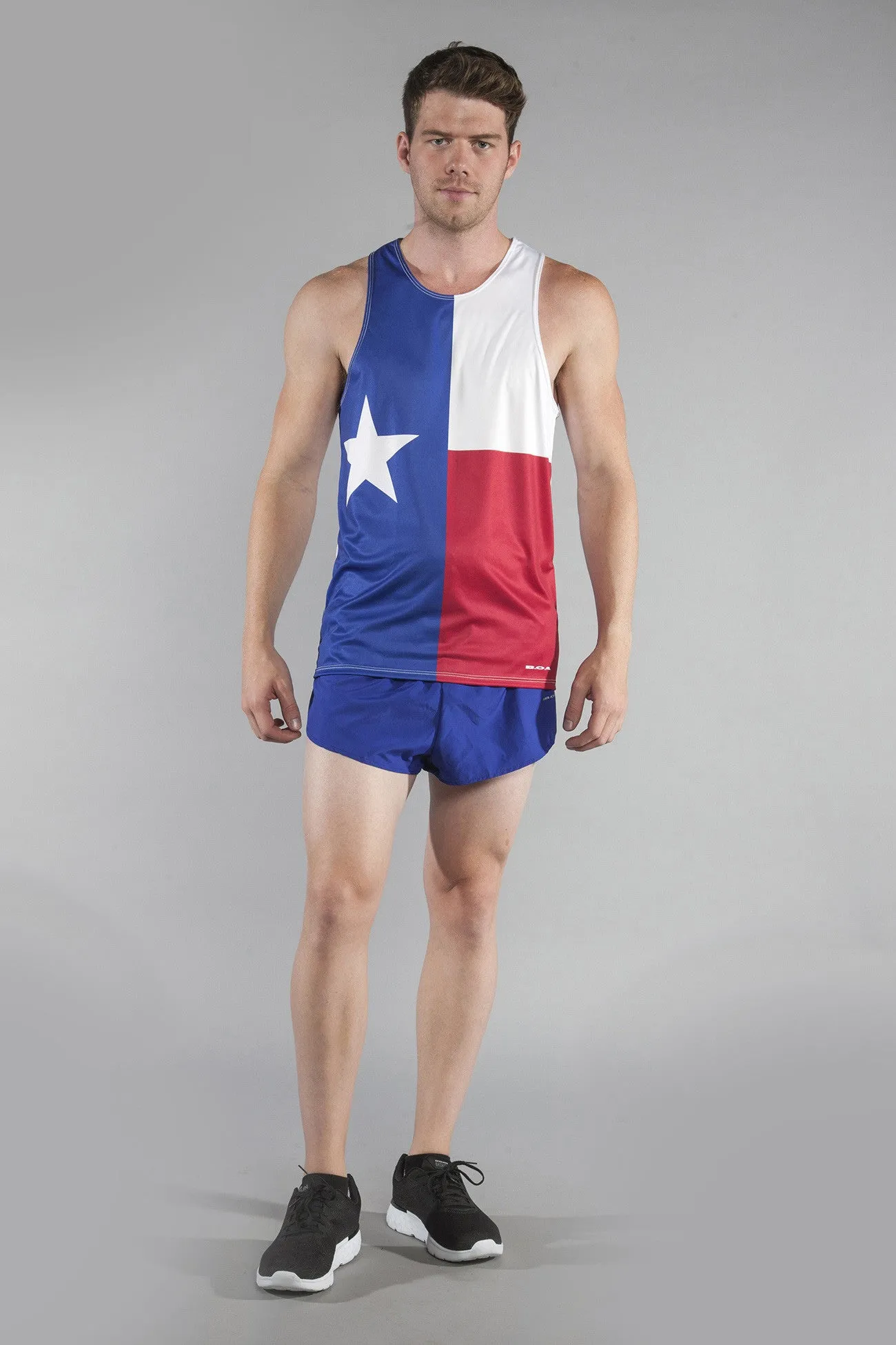 Men's Competitor Lite Printed Singlet [S-T] - Texas