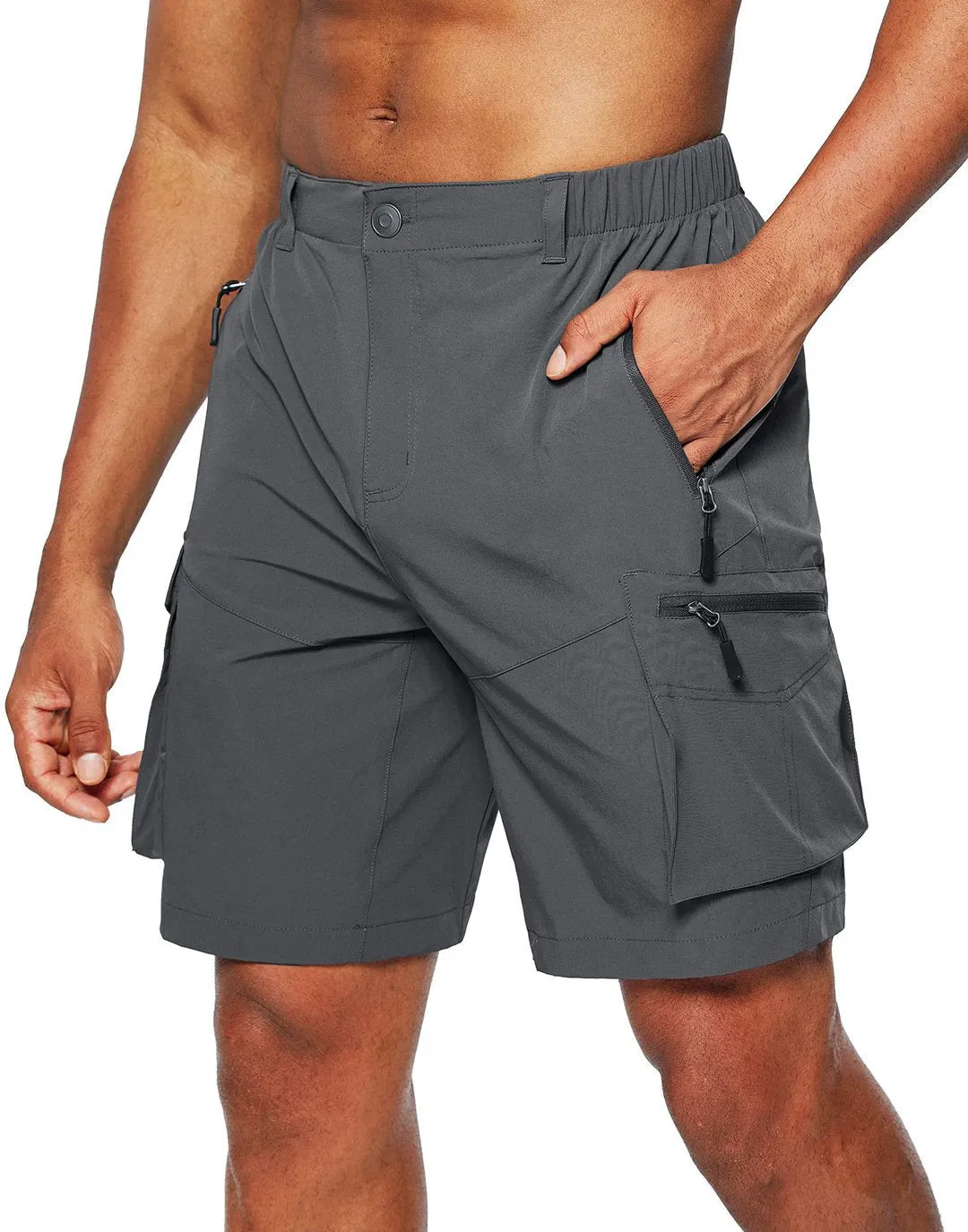 MULTI POCKET WORKWEAR CARGO SHORTS