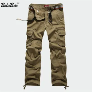 Multi pockets men cargo pants