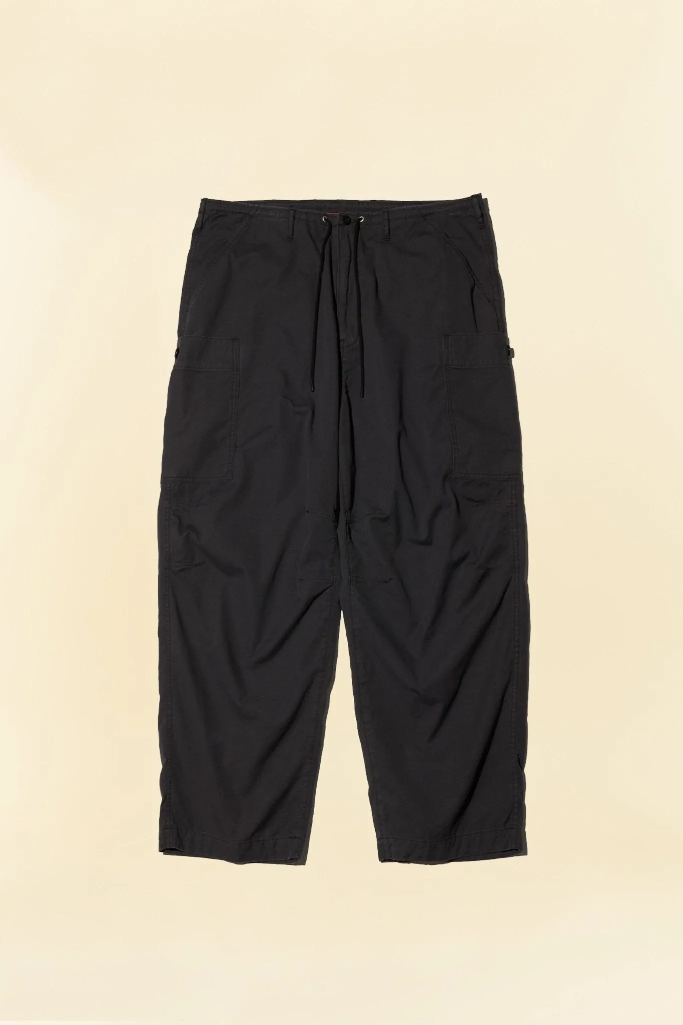 Radiall Clan Wide Fit Cargo Pants - Black