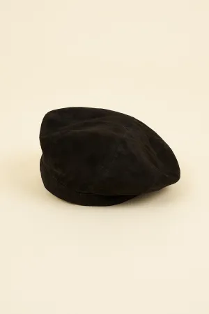 Rats Suede Beret - Black