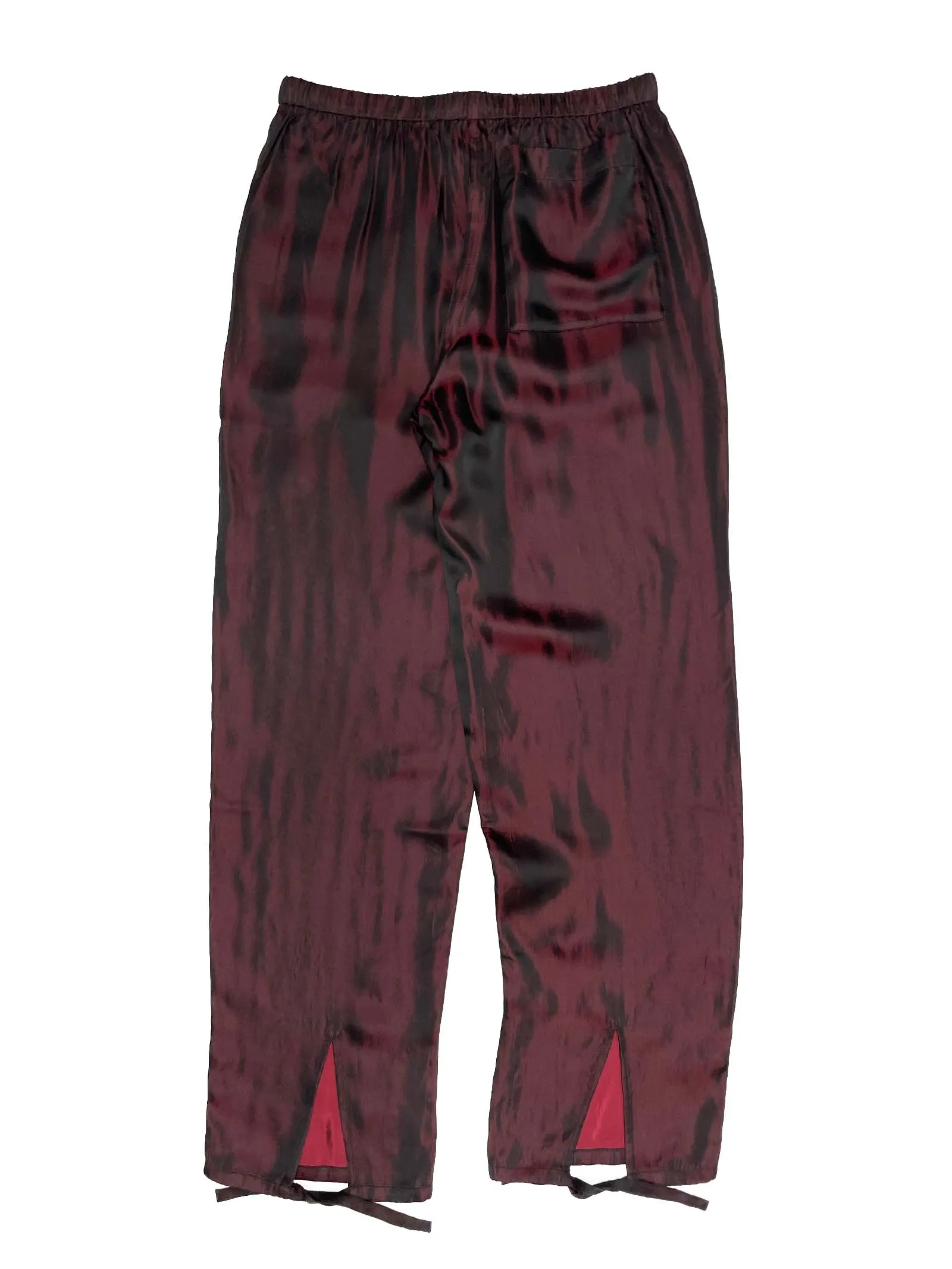 Reversible Drawstring Pant in Garnet