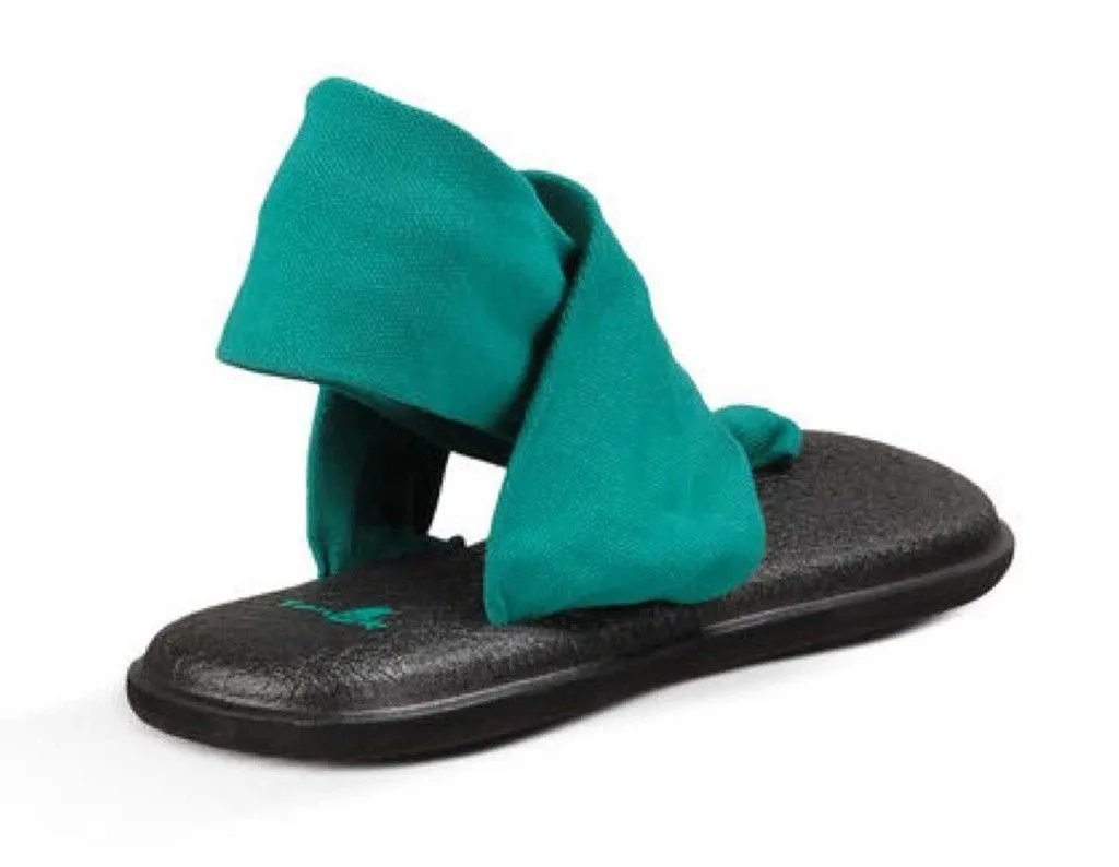 Sanuk Women's Yoga Sling 2 Teal Sandals