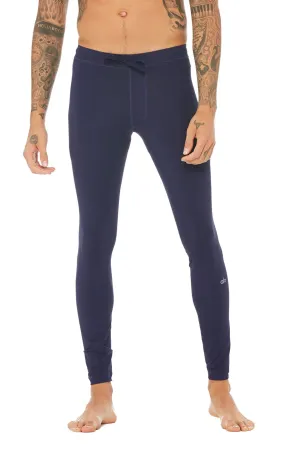 Warrior Compression Pant - Rich Navy