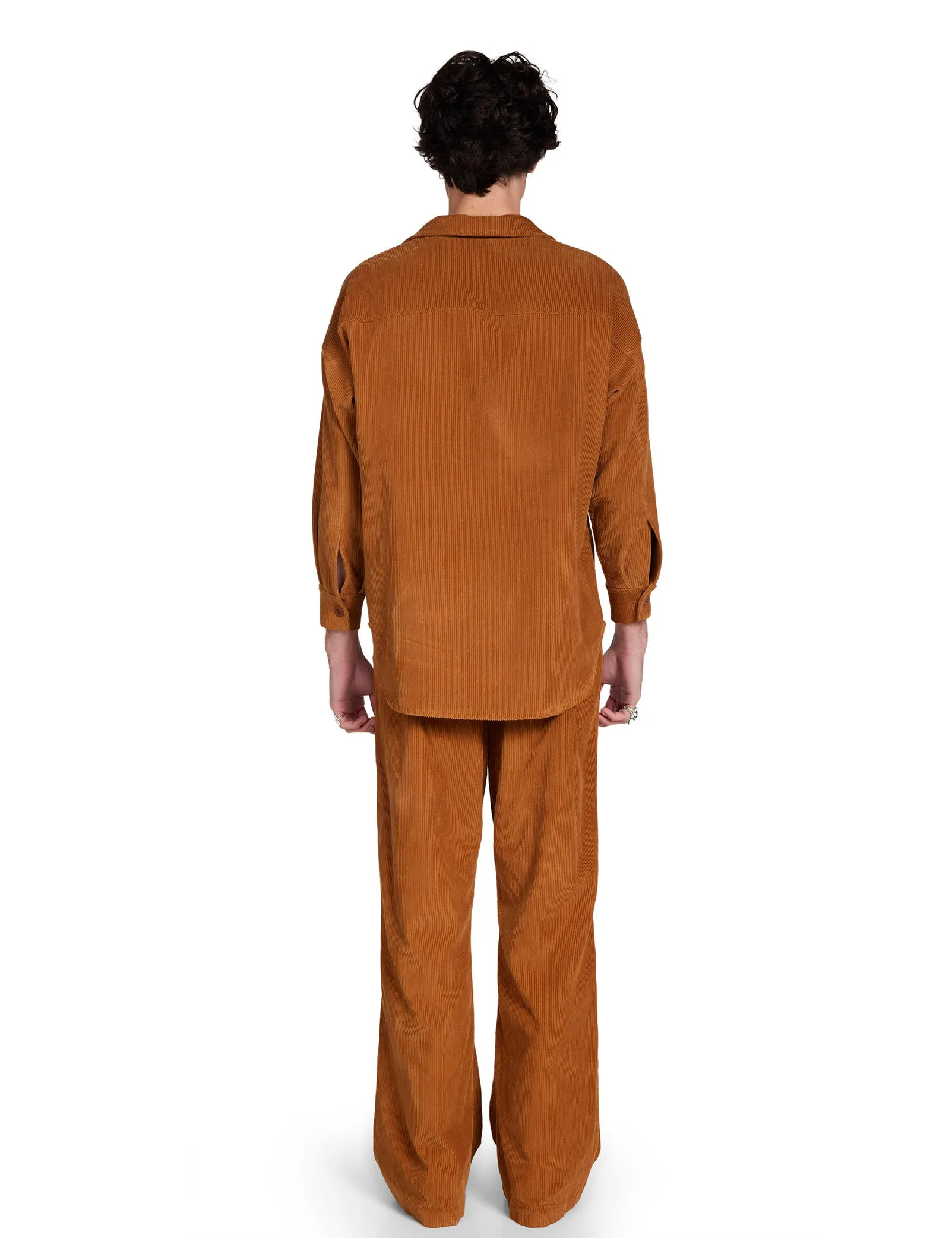 Wide Wale Corduroy Oversized Button Up